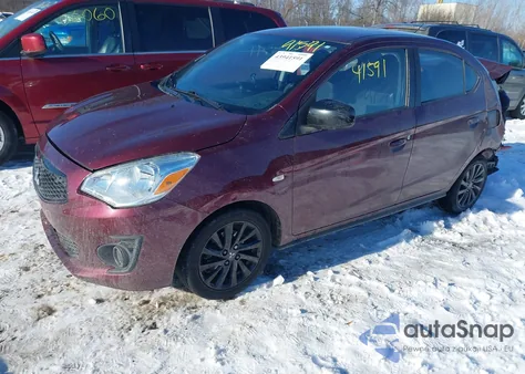 2020 Mitsubishi Mirage G4 Le/Se from USA, damaged, VIN ML32F4FJ7LHF05768